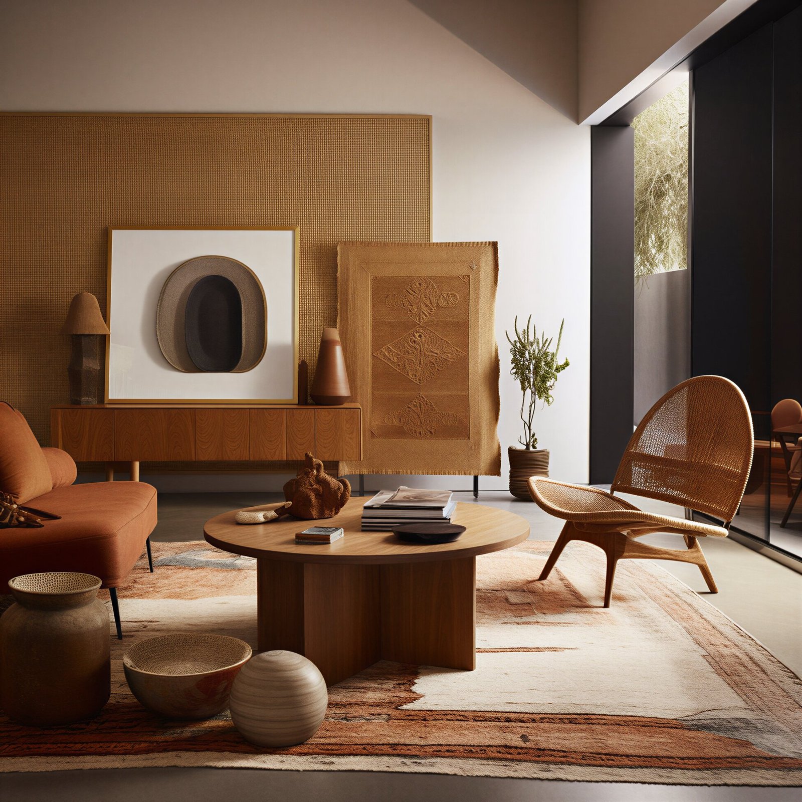 Modern Meets Traditional Interior